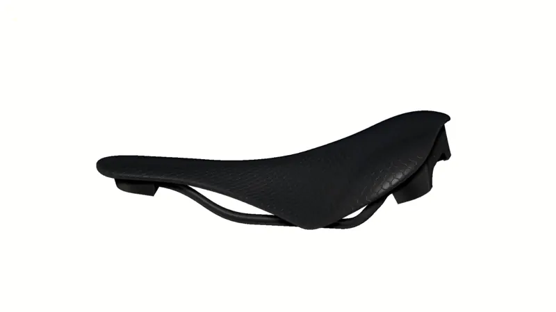 Selle de vélo sur-mesure en carbone Debya moulée à la morphologie du cycliste